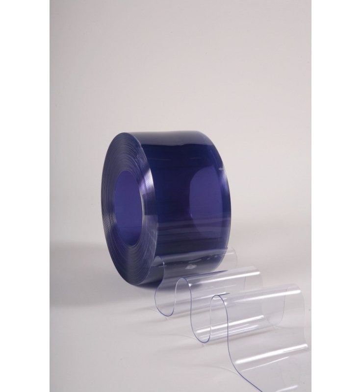 PVC Kristal Flessibile Trasparente Azzurrato Varie Misure mis. PVC  Flessibile 2x200mm 50mt